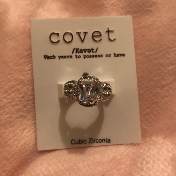 covet Jewelry - 💍 Covet kevet cubic zirconia ring 💍